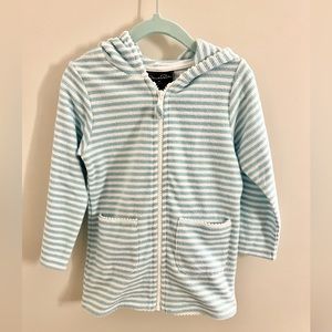 Kids Oscar de la Renta Terrycloth zip up dress NWT